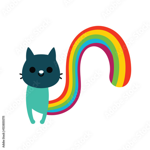 funny cartoon cat