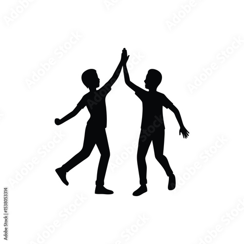 vector silhouettes of people