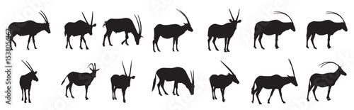oryx animal silhouettes
