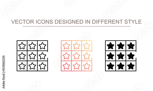 Floor Tiles icon design with white background stock illustration