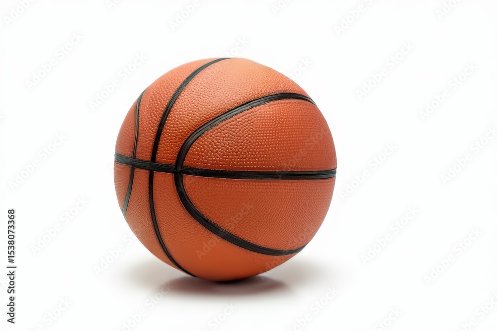 Basketball Ball isolated on white background, clipping path, full depth of field Basketball Ball isolated on white background, clipping path, full depth of field