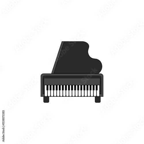 Black Grand Piano for Classical Performance