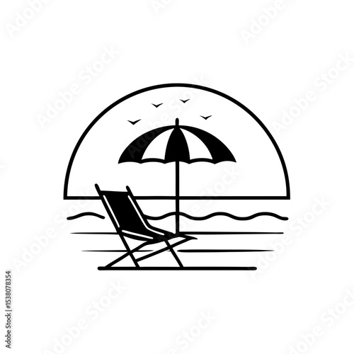 beach vector