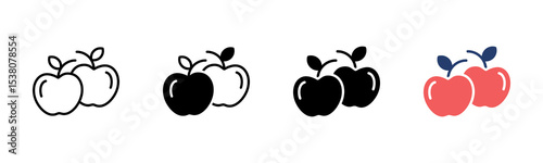 Apple icon sheet multiple style collection
