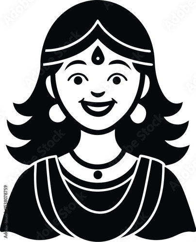 girl with long hair