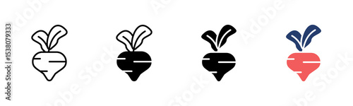 Turnip icon sheet multiple style collection