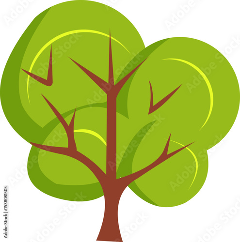 Tree Icon Illustration