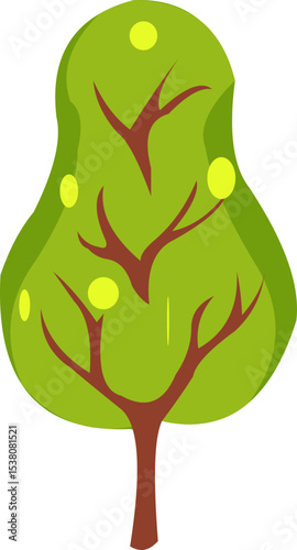 Tree Icon Illustration