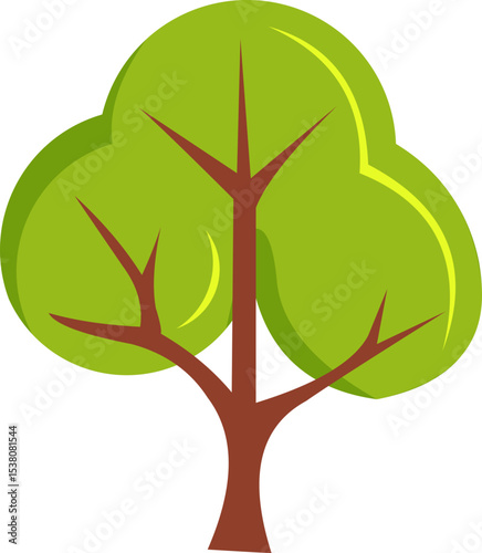 Tree Icon Illustration