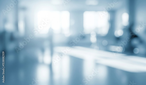 Wallpaper Mural Blurred hospital interior with light and figures suggesting a medical environment. Torontodigital.ca