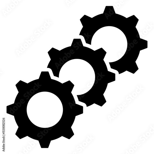 Gear icon vector. clockwork illustration sign. Mechanics symbol. Settings logo. Fix web icon.