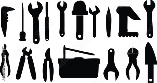 tool, equipment, mechanic, hardware, construction, wrench, pliers, hammer, screwdriver, toolbox, instruments, equipment, workshop, industrial, industrial tools
