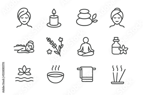 Relaxing elements for a tranquil spa day experience focusing on wellness and rejuvenation practices