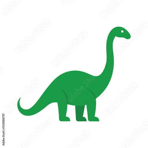 sauropod icon isolated on white background