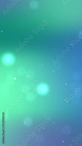 Glowing Particle on Gradient Color background loop