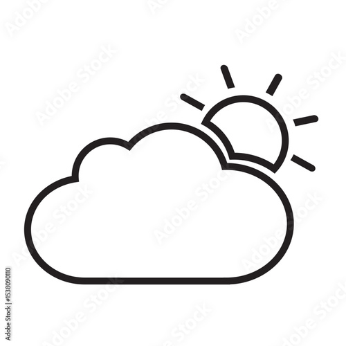 partly cloudly icon