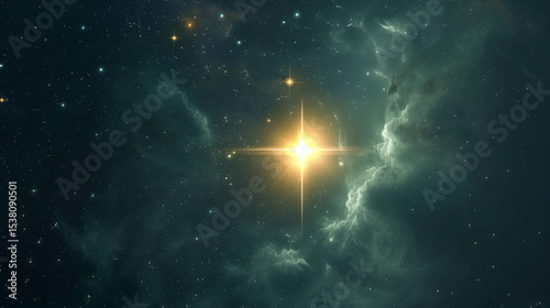 Distant star with erratic flickers, a cosmic enigma defying known patterns
