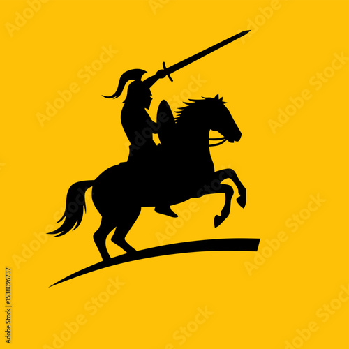 knight logo design