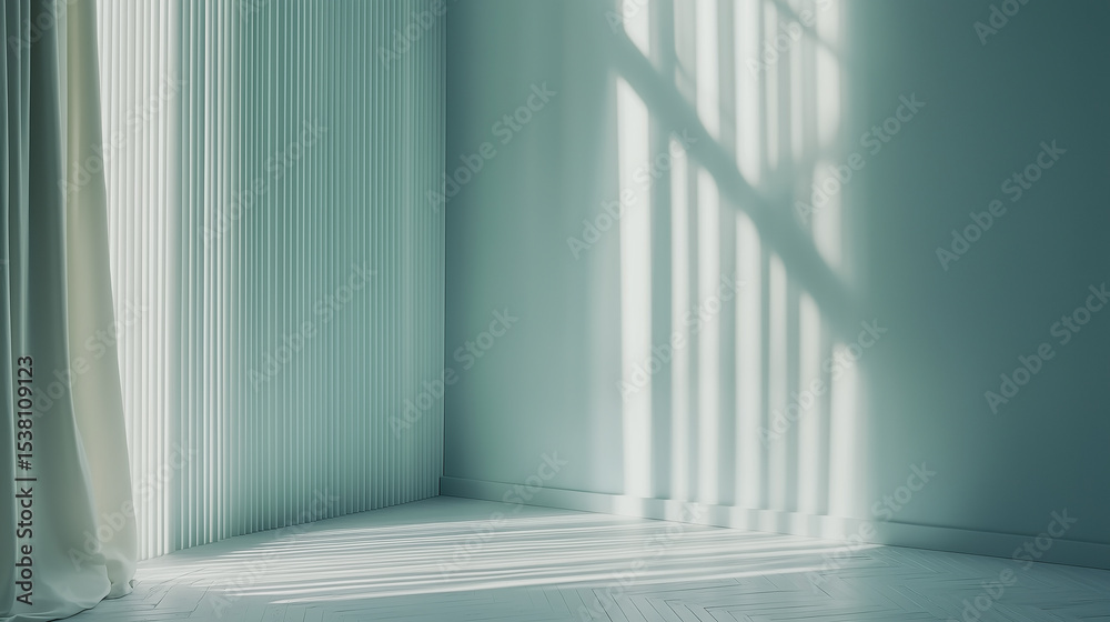 Obraz premium empty room with window