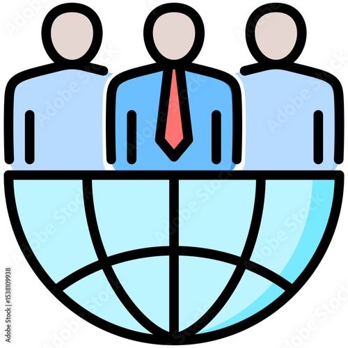 Outsourcing Icon