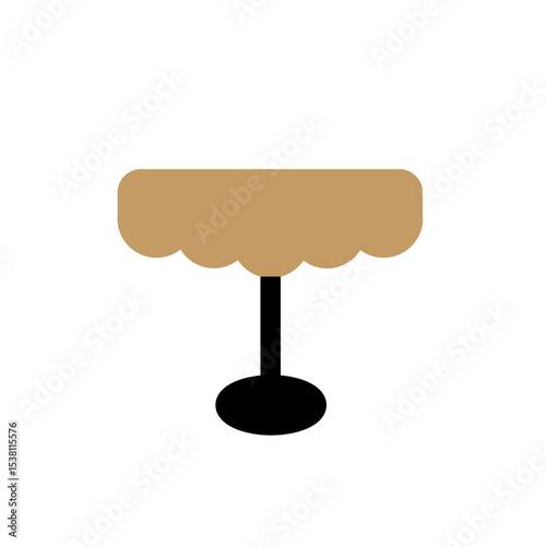 dining table flat icon