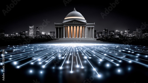 Digital Government Memorial Modern Governance Technology Digital Transformation of Public Administration Data Security. Enhancing public sector efficacy via innovative technology