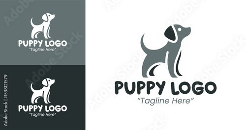 Professional Puppy Logo for Corporate Branding and Marketing