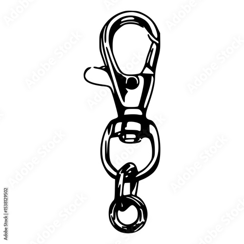 hardware accessory hook vector