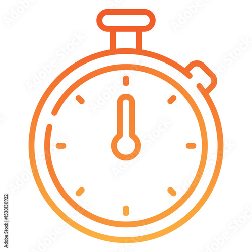 Chronometer gradient icon