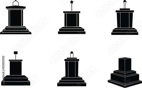 podium set