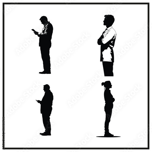 Anthropologist Silhouette