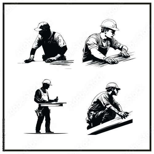 Carpenter Silhouette