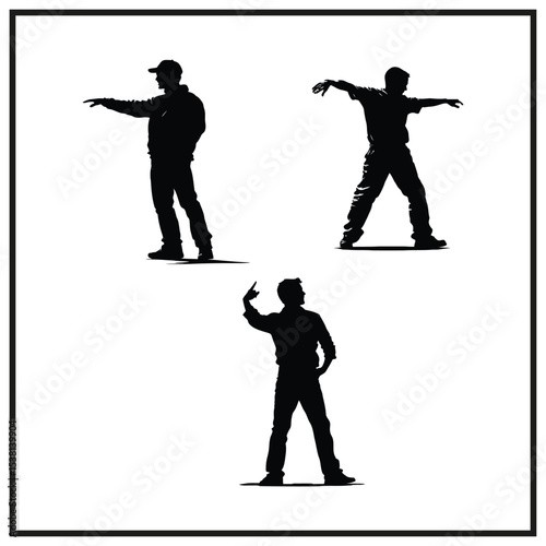 Dance Instructor Silhouette