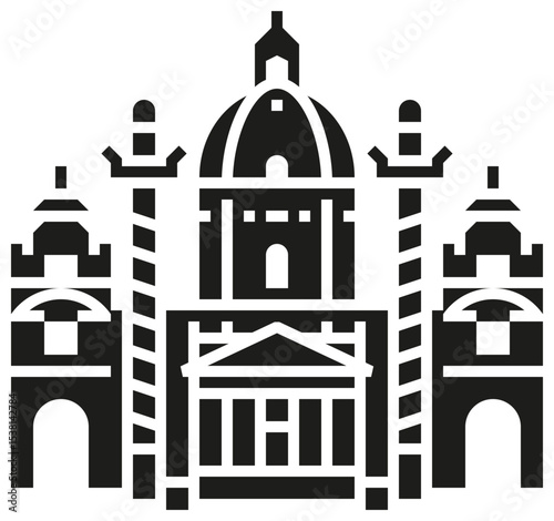 Karlskirche – Vienna, Austria  (glyph icon)
