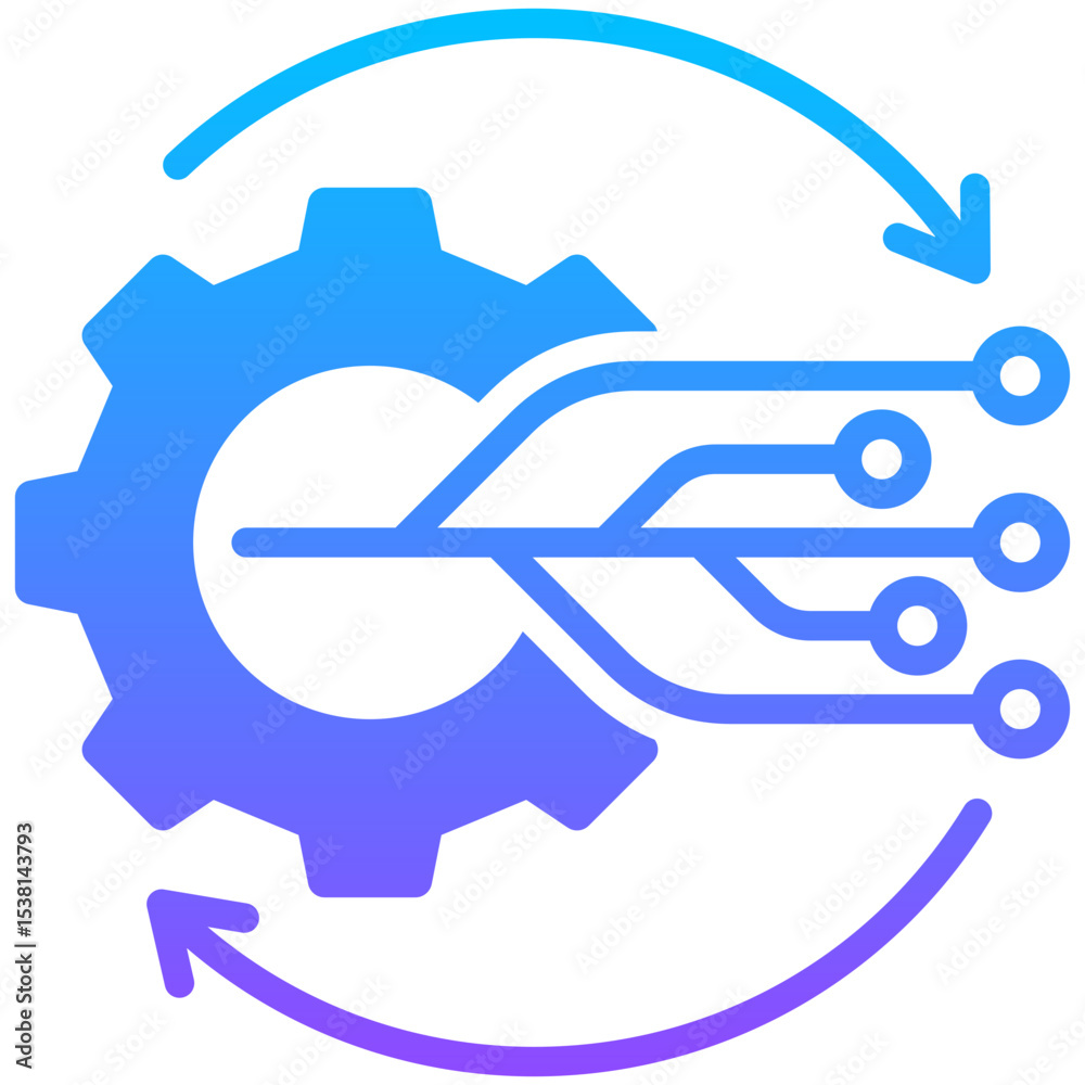 Obraz premium Reengineering Icon