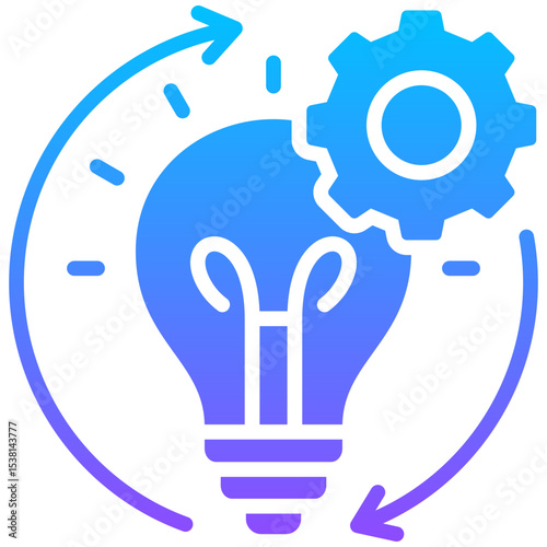 Lean Management Icon