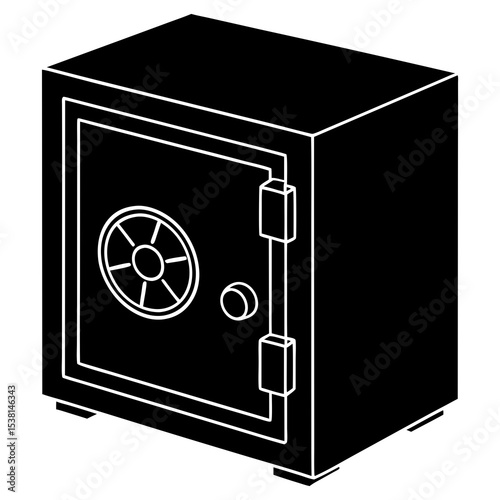 bank safe with combination lock