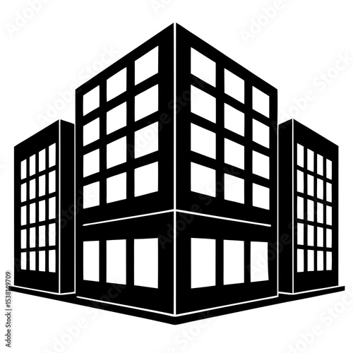vector illustration of a building