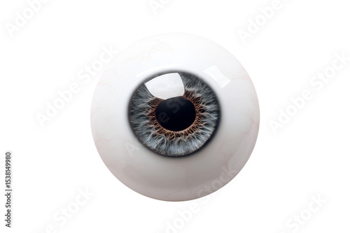 Creative close-up of eye anatomy