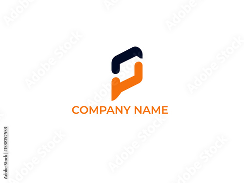 mordant logo app icon design, letter P