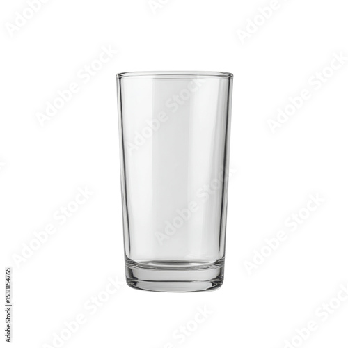 Wallpaper Mural Clear Glass Tumbler with Smooth Surface on Isolated Background for Use in Beverage and Drink Photography Transparent background or png Torontodigital.ca
