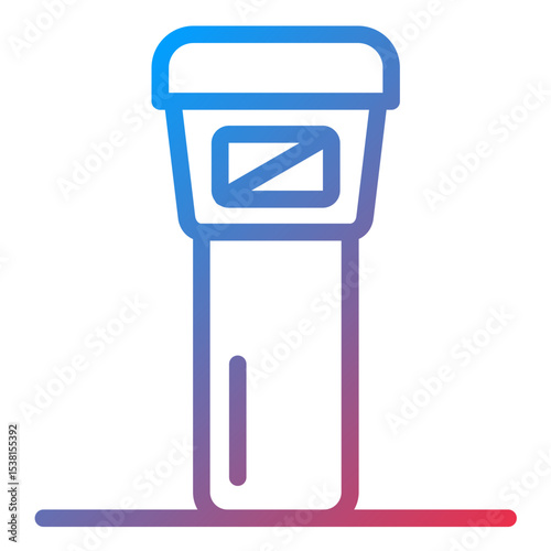 Pos Terminal line icon style