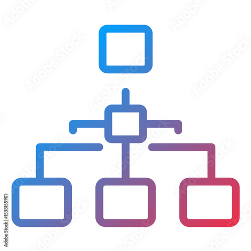 Project Scheme Line Icon Style