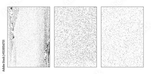 Black and white textured paper background with vintage grunge surface