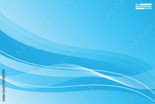 Abstract design light blue background illustration
