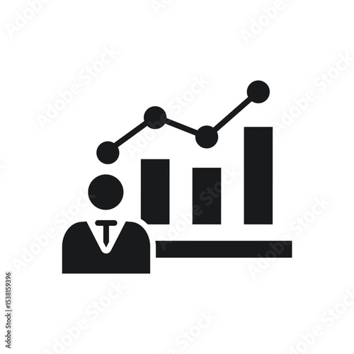 personal evaluation icons isolated on White Background. Flat style design