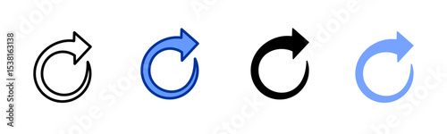 Redo icon sheet multiple style collection