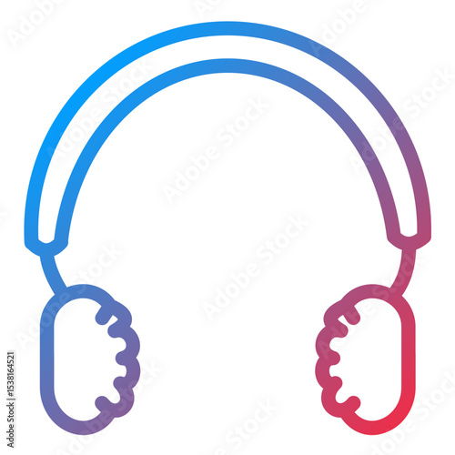 Earflaps Line Icon Style