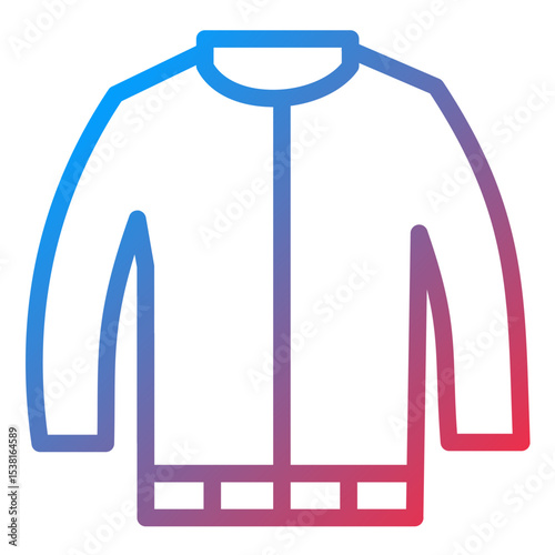 Sweater Line Icon Style