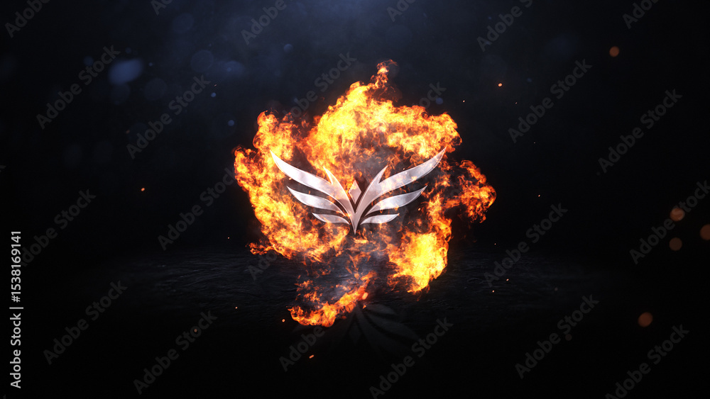 Explosion Logo Stock Template | Adobe Stock